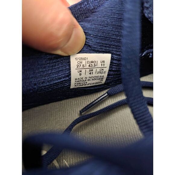 Asics Gel-Nimbus 26 Womens Size 11 Blue Running Training Shoes 1012B601 - Picture 12 of 12